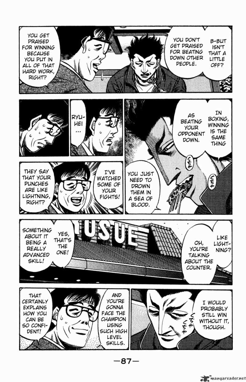 Hajime no Ippo: Fighting Spirit, Chapter 467 image 09